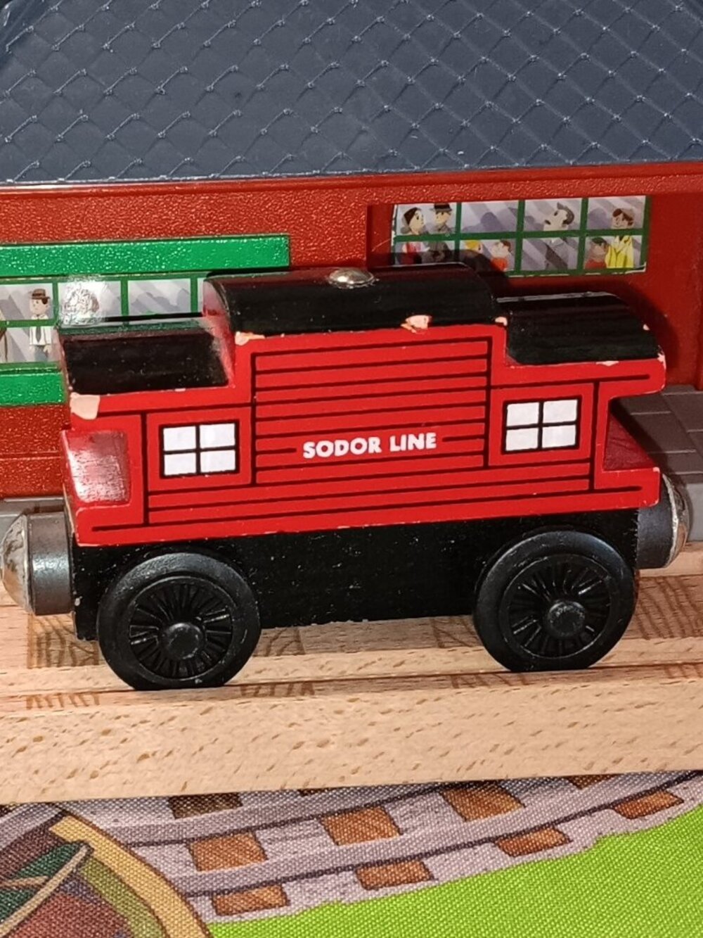 Thomas Wooden Railway Train Engine Sodor Line Caboose